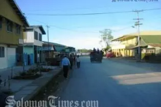 Auki town was where the RAMSI Chief met with Malaita Premier and more than twenty community leaders.