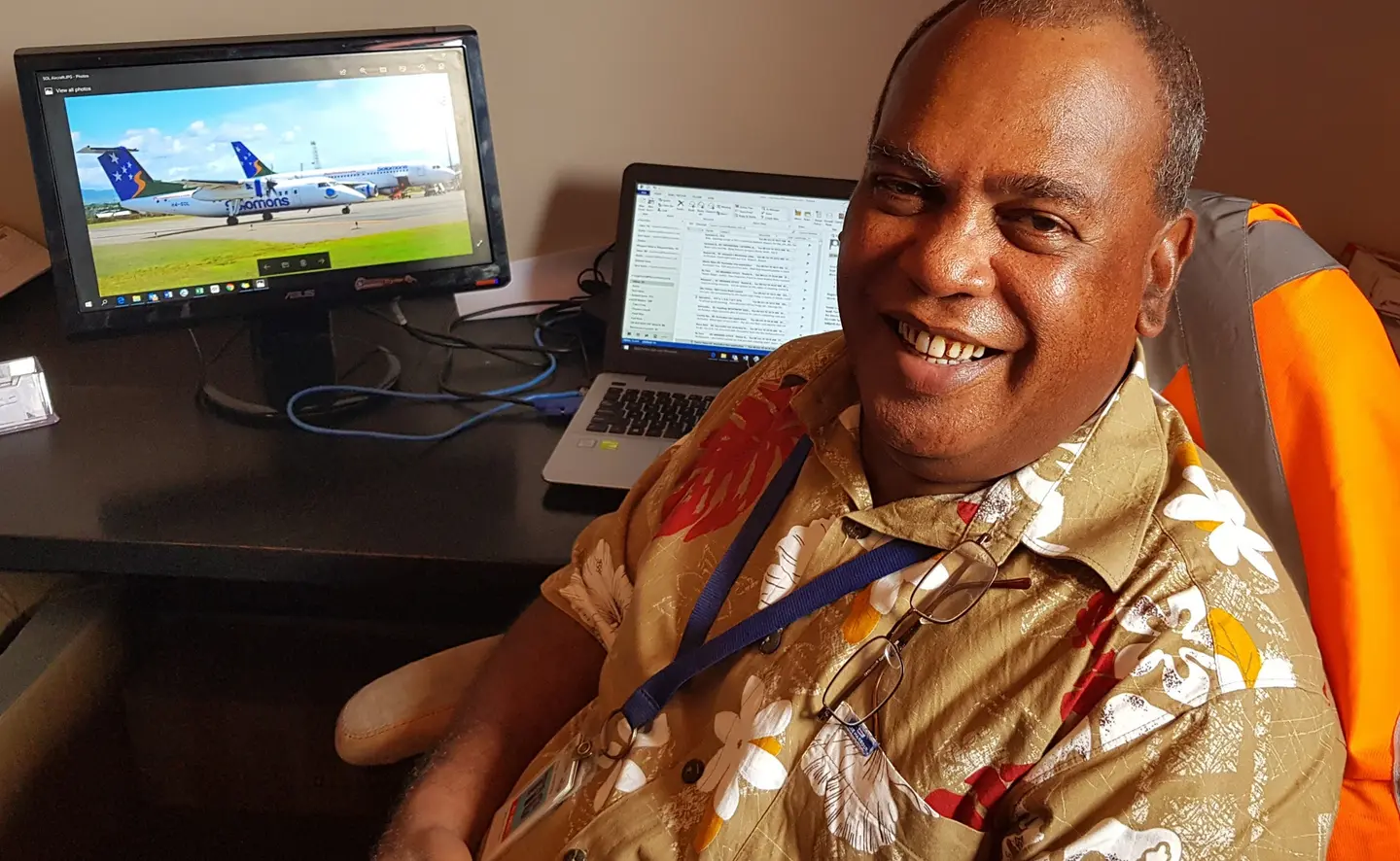 Colin Sigimanu had served the airline with pride for over 30 years, moving successfully through commercial and operational management roles after joining Solomon Airlines on the 6th of February 1989, as a graduate of the University of the South Pacific.