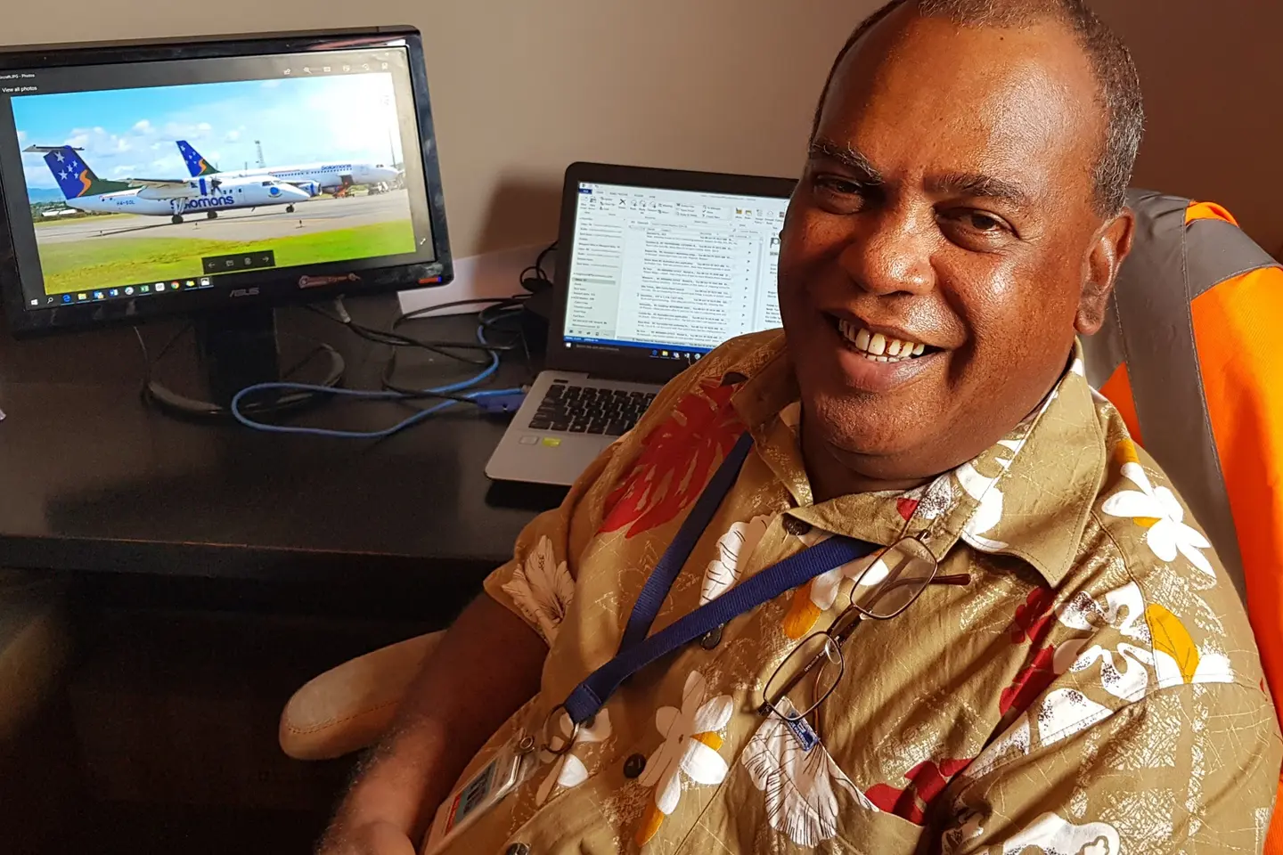 Colin Sigimanu had served the airline with pride for over 30 years, moving successfully through commercial and operational management roles after joining Solomon Airlines on the 6th of February 1989, as a graduate of the University of the South Pacific.