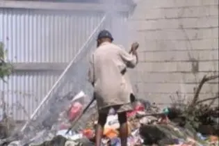 Despite the campaign the common site of rubbish and the lack of rubbish bins are still evident.