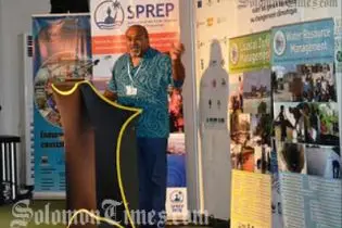 Mr Taito Nakalevu, Pacific Adaptation to Climate Change (PACC) Regional Project Manager at the Secretariat of the Pacific Regional Environment Programme (SPREP)