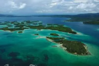Marovo Lagoon in the Western Province, an ideal getaway.