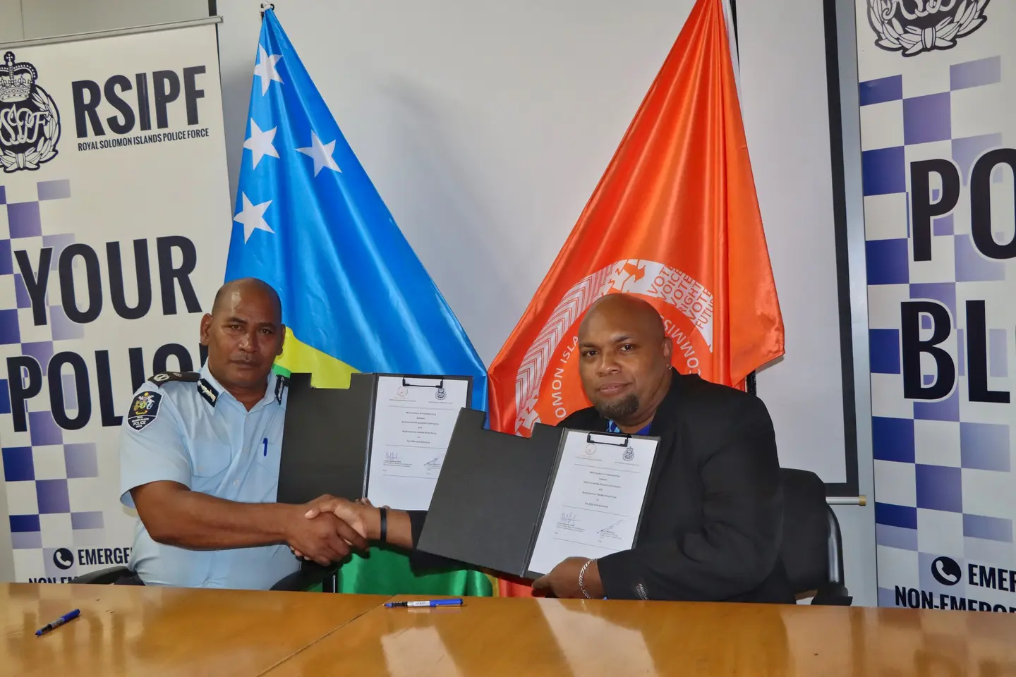 The MoU establishes the framework for cooperation between the RSIPF and the Electoral Commission, essential for the planning and the good conduct of a fair and free election.
