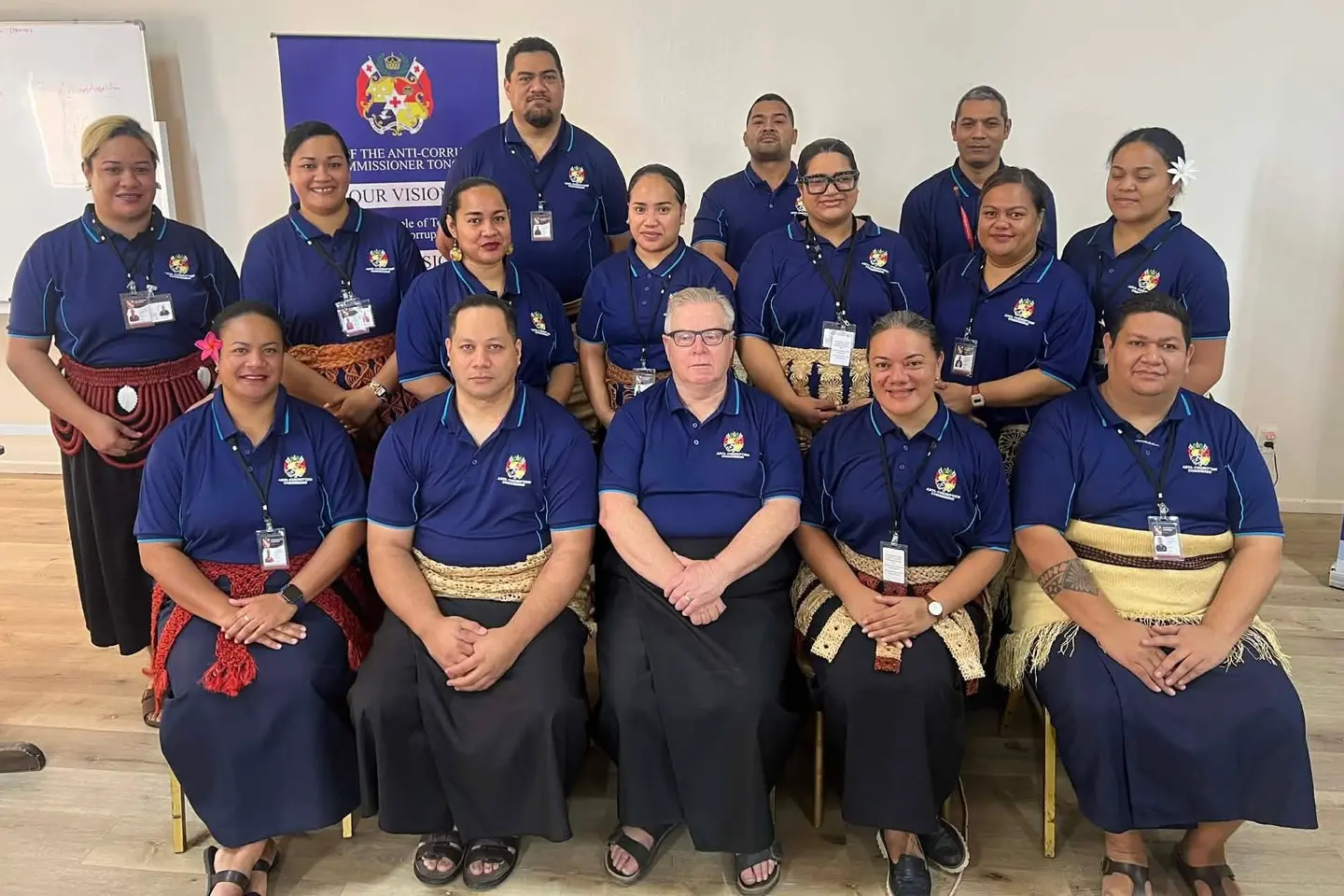 The staff of the Anti-Corruption Commissioner of Tonga, June 2026