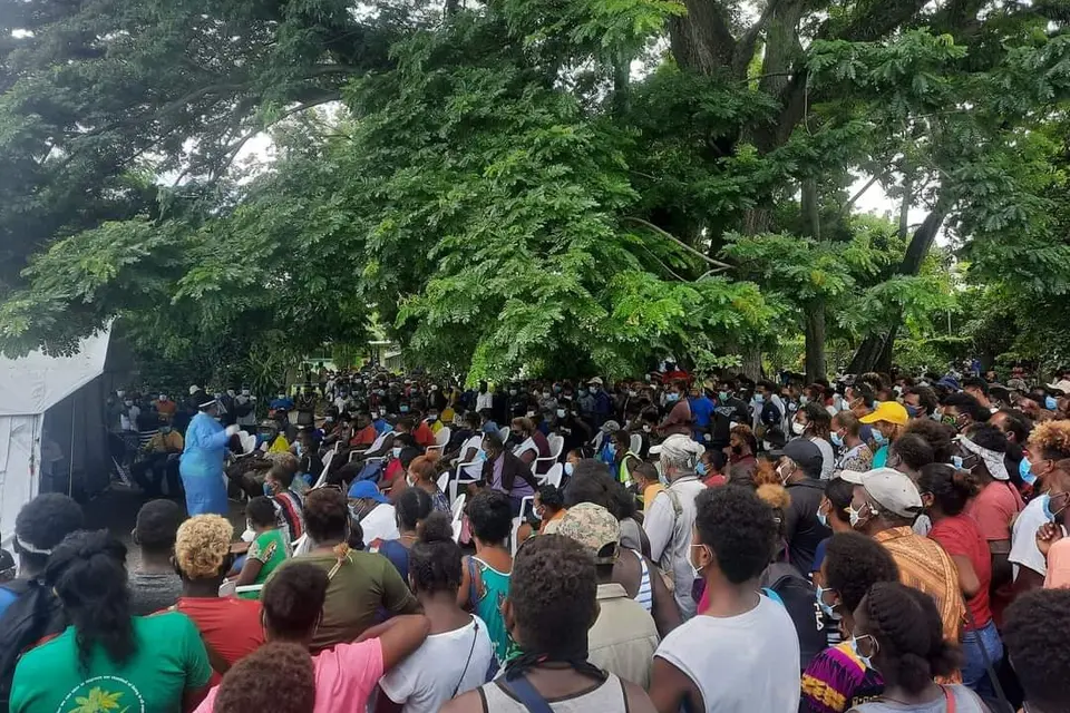 The Health Ministry say the vaccination team will have to reassess how best to proceed with the vaccination drive, one that is safe for health workers and the public.