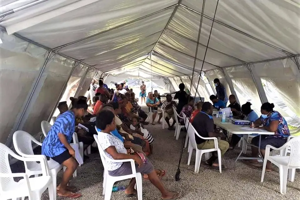 he vaccination tent in Point Cruz located at Solomon Ports car park is also open from today until Friday 30th November 2021.