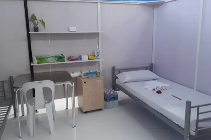 He says the isolation ward already has 50 patients, and will soon reach full capacity, which is 56 beds at any one time.