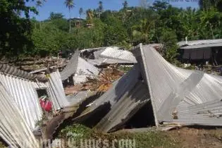More than 1000 people were left homeless following the recent earthquakes and tsunami in Western Province.