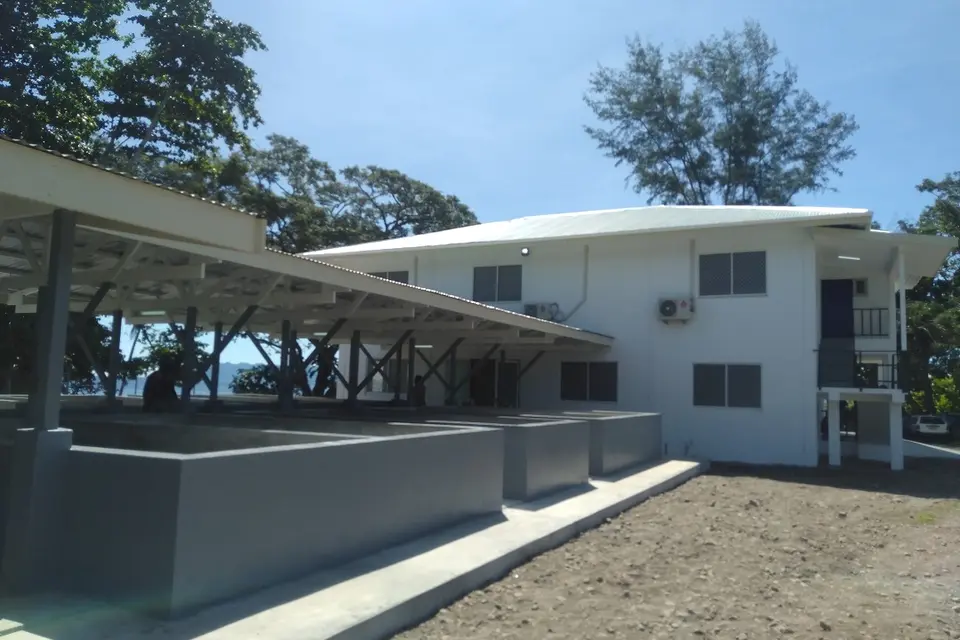 The project of the tilapia facility in Aruligo is in two phases. The first phase includes construction of two buildings while the second phase is the breeding pool for the tilapia.