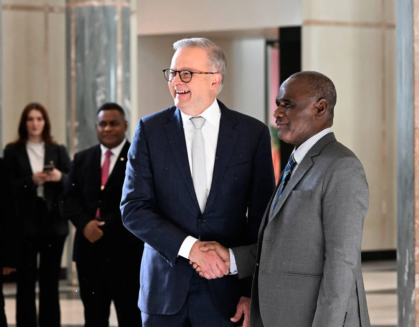 In their meetings, the two leaders discussed their vision for a transformational Solomon Islands – Australia Partnership.