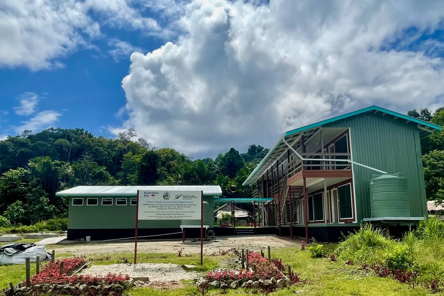 Siro High School Welcomes New Girls' Dormitory and Ablution Block