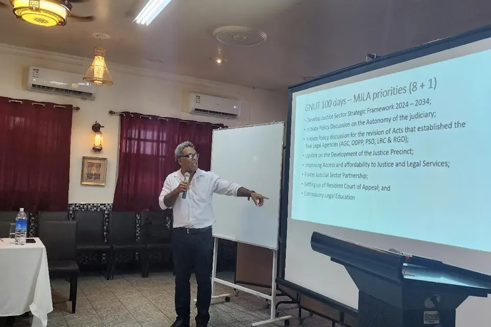 Permanent Secretary for MJLA, Mr. George Hoa’au stressed that “we must be resourceful and efficiently smart with the resources given to us purposely to ensure that we measure what matters in the next 100 days."