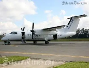 Captain Cornelius Vonseau and Captain Scott Gamiandu were selected to train on the Dash 8.