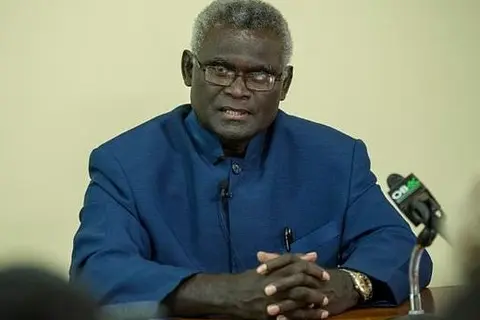 Solomon Islands Prime Minister Manasseh Sogavare.