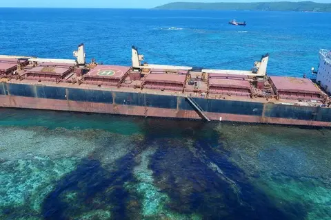 “The insurer and owner of the grounded MV Solomon Trader have offered a sincere apology to the people of the Solomon Islands following the bauxite carrier’s grounding on a sensitive reef near Rennell Island,” insurer Korea Protection and Indemnity Club and Hong Kong owner King Trader Ltd said in a statement.