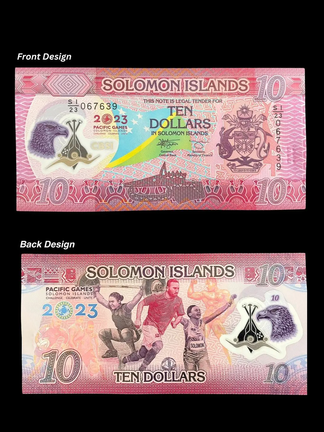 The $10 commemorative banknote is produced in a limited quantity, making it a treasured collector’s item and a significant component of Solomon Islands numismatic heritage.