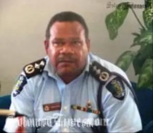 Police Commissioner Walter Kola says he totally denied any collaboration with the government on an "intelligence report."