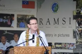The Special Co-ordinator of RAMSI, Mr Nicholas Coppel.