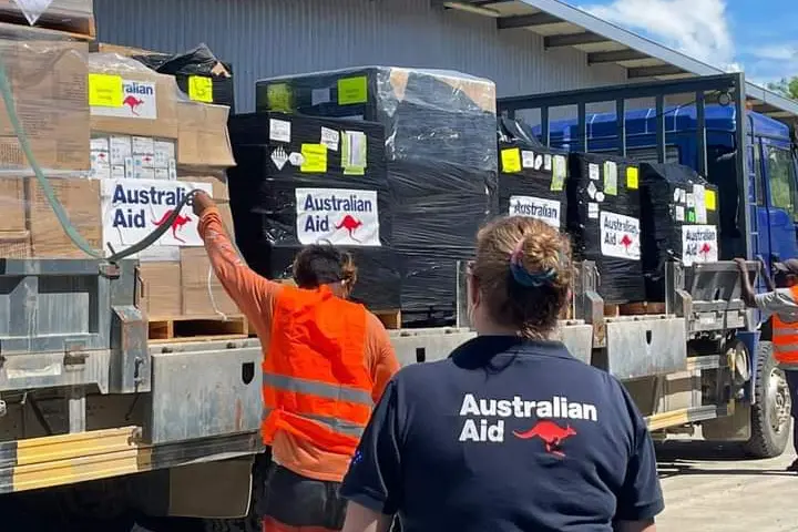 The two flights will deliver 19 tonnes of supplies, including 100 oxygen concentrators, masks, gloves, infection control equipment and other PPE.