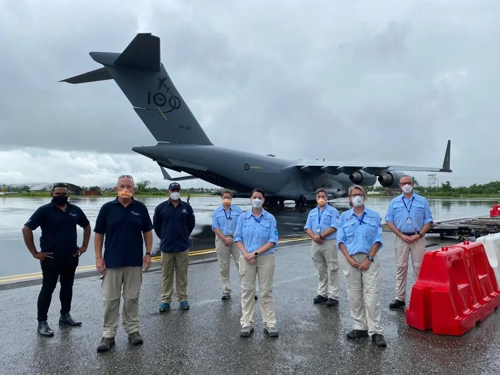Australia has deployed AUSMAT to Honiara in response to a request from the Solomon Islands Government.