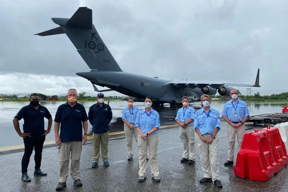 Australia has deployed AUSMAT to Honiara in response to a request from the Solomon Islands Government.