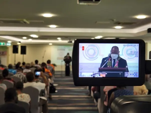 Delivering the keynote address, Health Minister Hon. Dr Culwick Togamana explained that the National Disability Inclusiveness Development Policy 2022 -2031 embraces the vision that Solomon Islands is a society that upholds people with Disability as equal and equal participants in the development of the country.