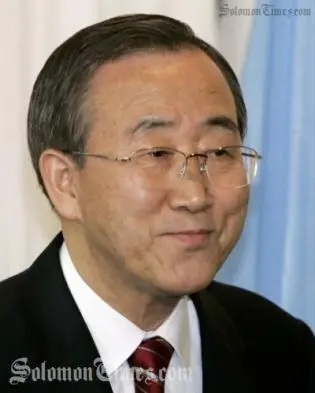 "Poor food security means weak social stability," said Mr Ban Ki-moon.
