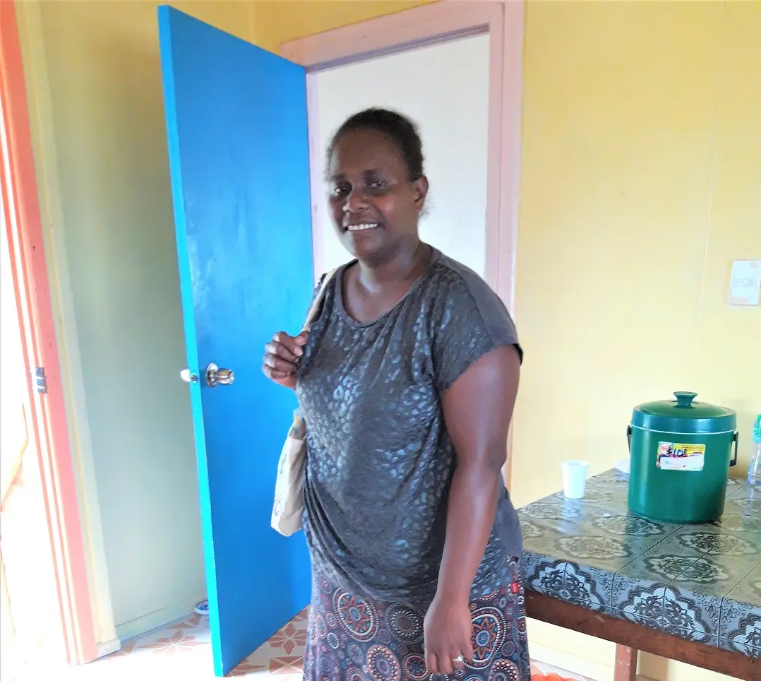 Upon her return to Tulagi, Aziel says she will be continuing with her sewing business.