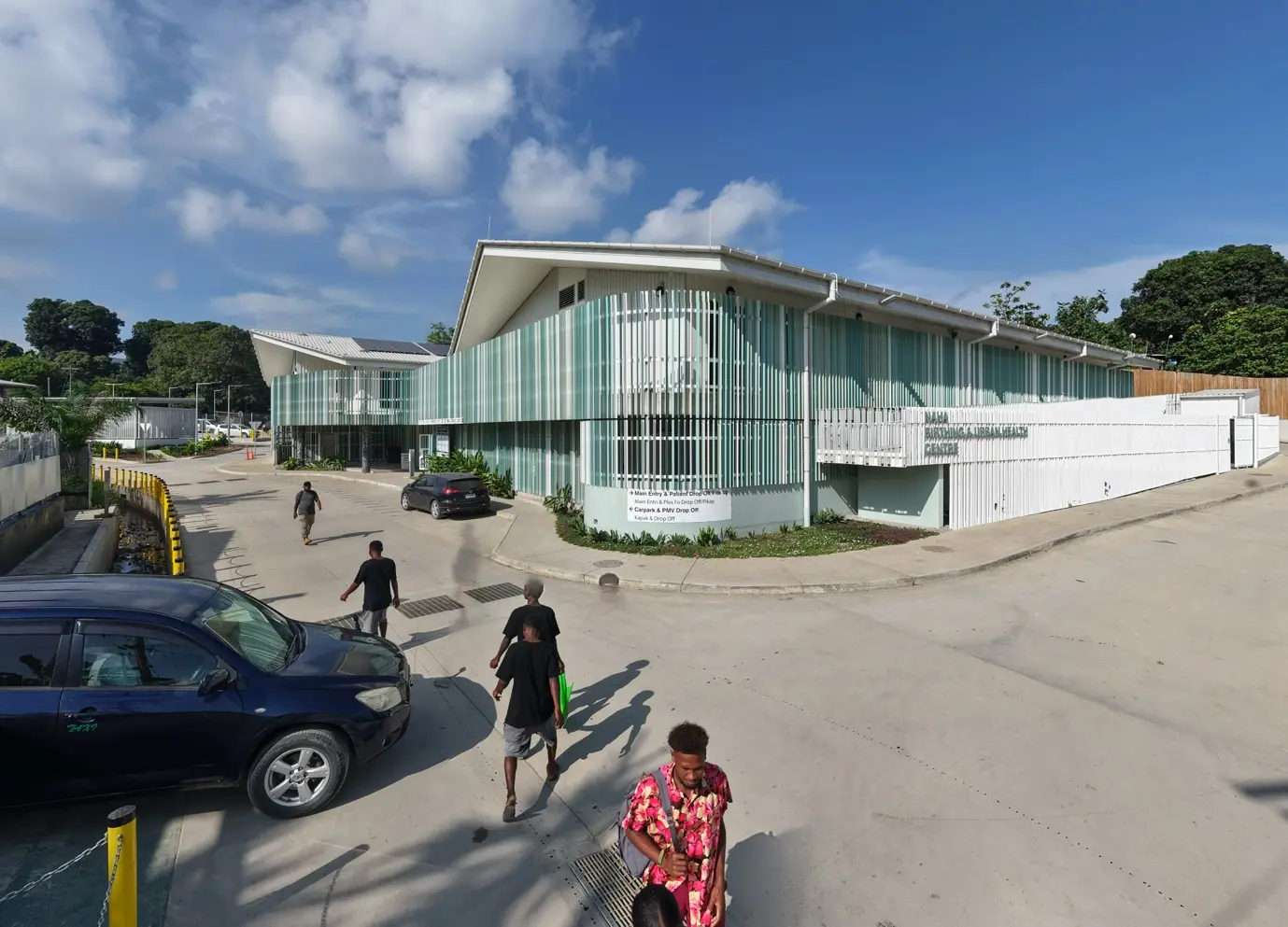 The Naha Birthing and Urban Health Centre in Honiara.