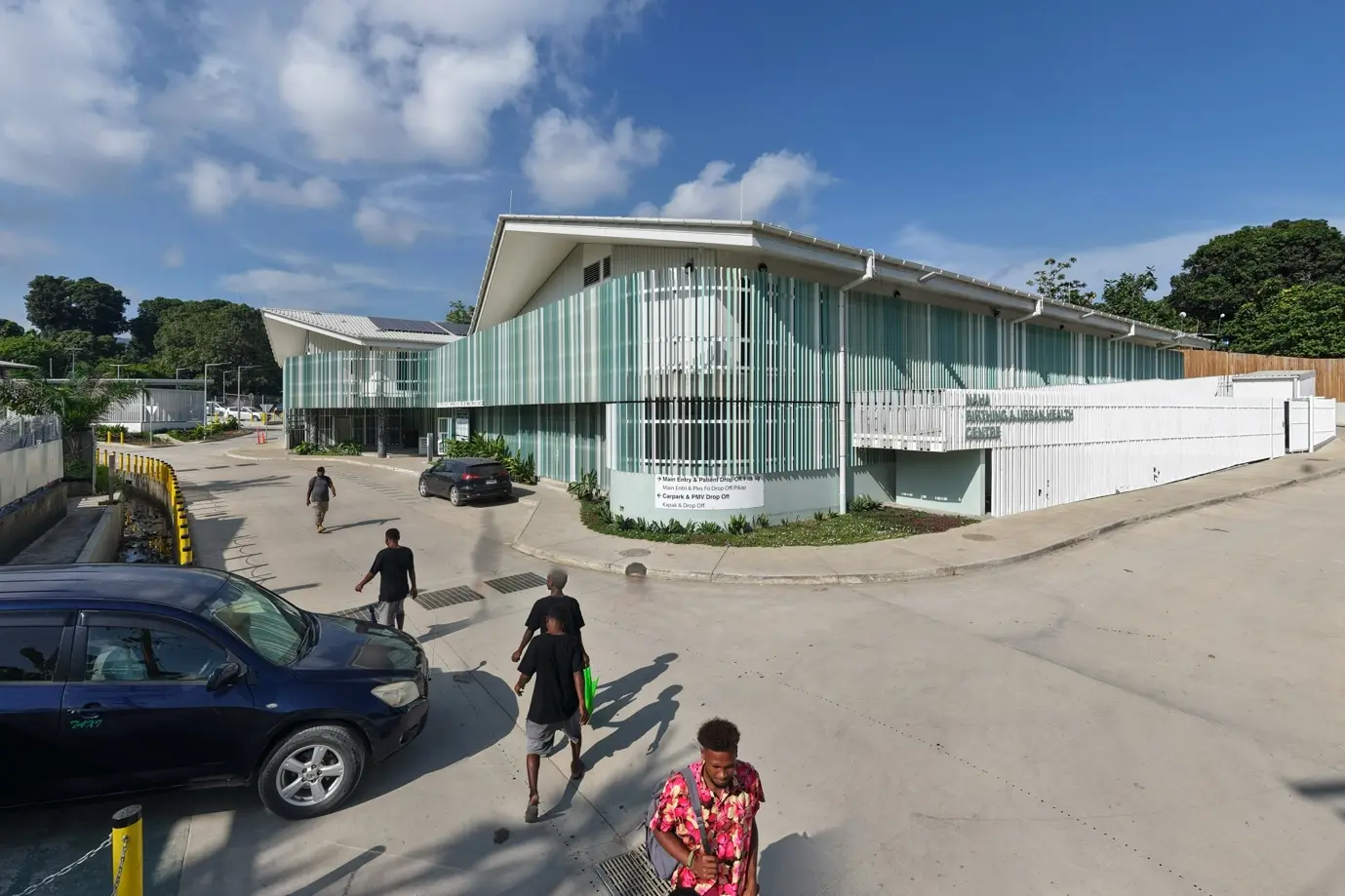 The Naha Birthing and Urban Health Centre in Honiara.