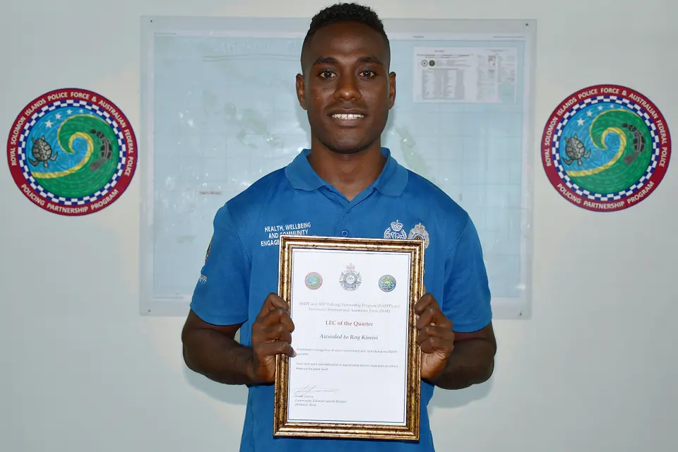The RAPPP Executive announced Roy as the recipient of its first ‘LEC of the Quarter’ Award in recognition of his valuable support to the AFP’s program in the country.