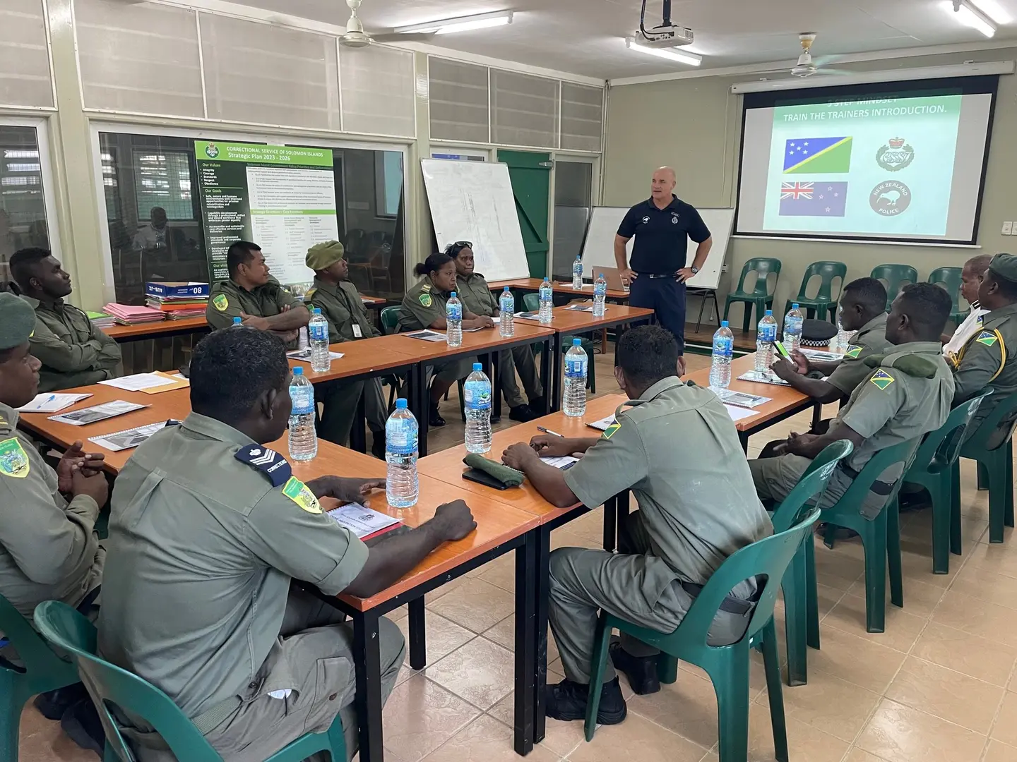 The training was well received by the CSSI officers with many saying they appreciated learning how their daily work is reflected in the CPS reducing harm and victimisation by preventing re-offending by inmates when they return to their communities.
