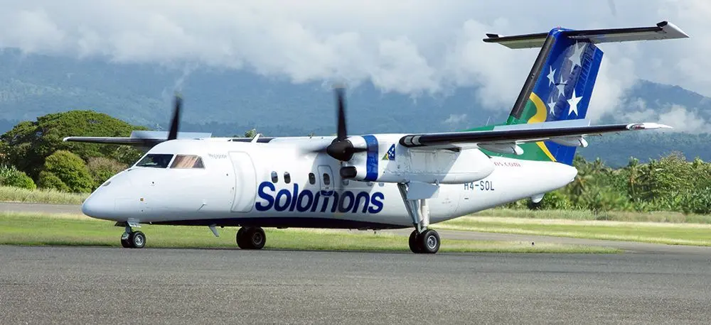 “Safety comes first in all that we do so we had no choice but to cease operations for several days,” said Colin Sigimanu Manager Commercial for Solomon Airlines.
